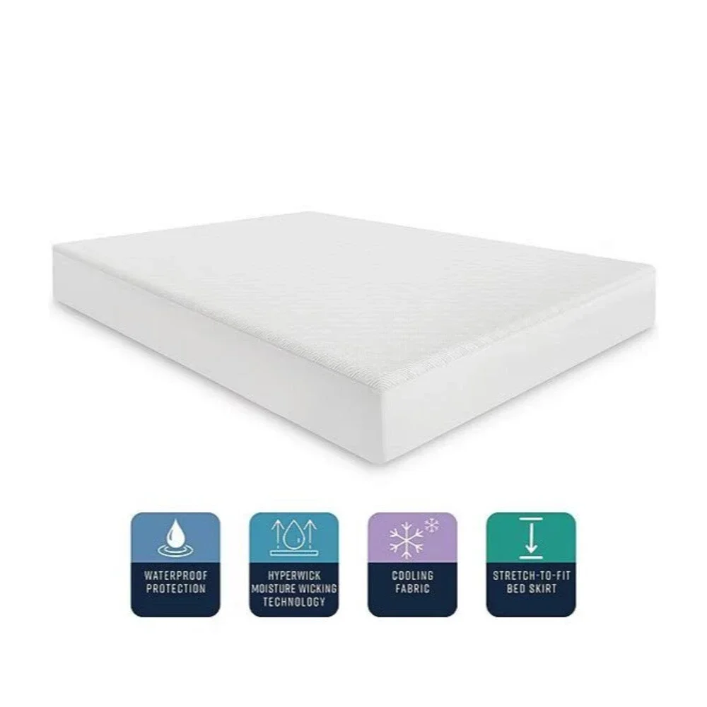 BodiPEDIC Cooling Waterproof Mattress Protector King Size 76x80
